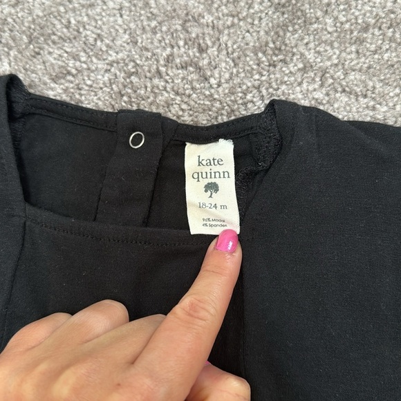 Kate Quinn Black Ballerina Bubble Top - Picture 2 of 5